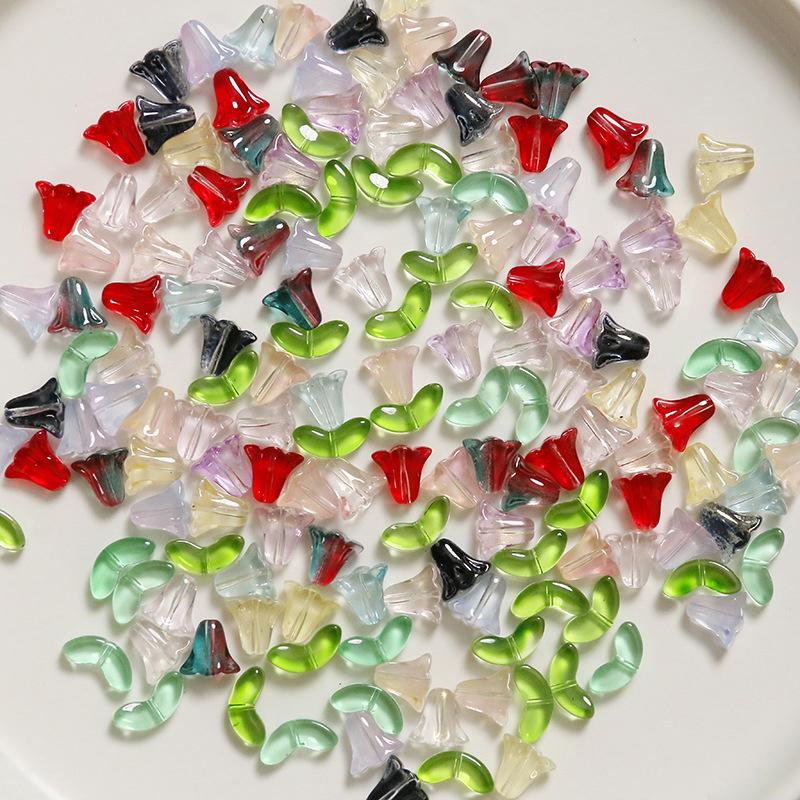 Lampwork  Flower Beads 30Pcs M - огляд і ціна Art Craft Project