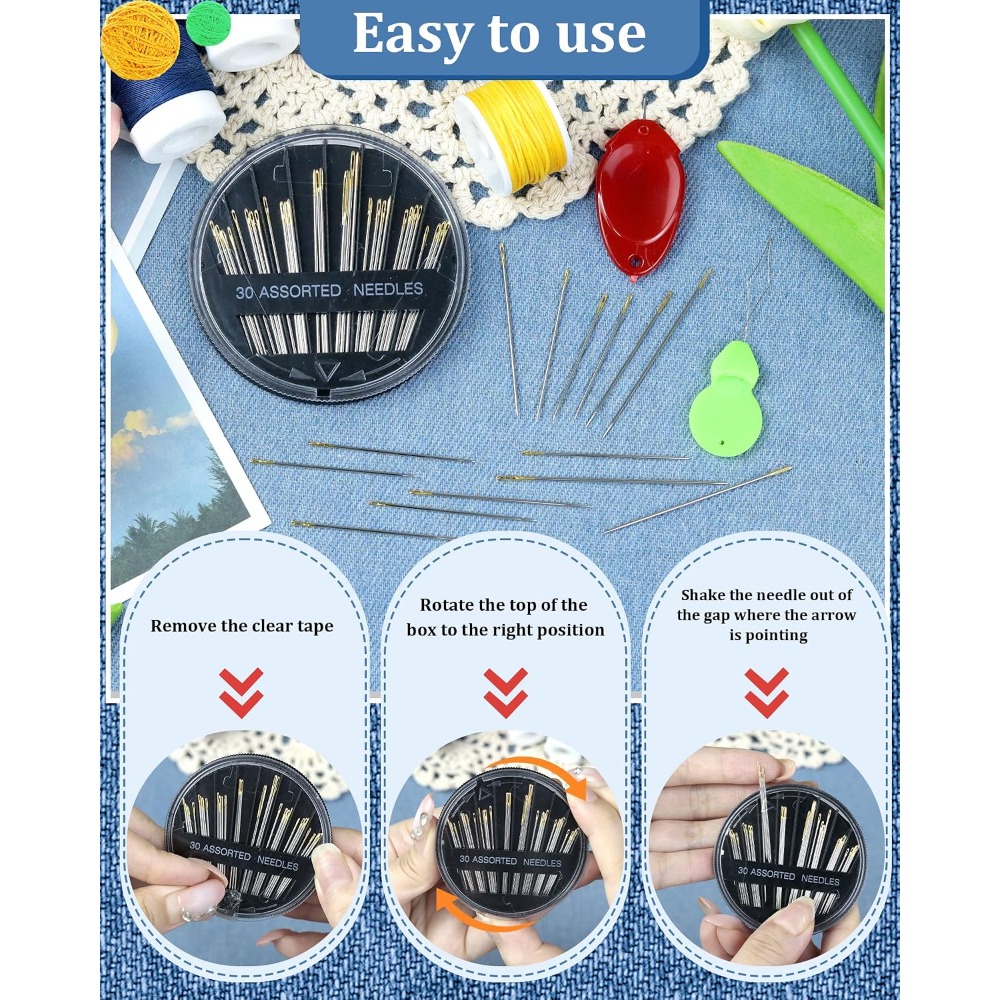 30-Count Steel Hand Sewing Nee - огляд і ціна Art Craft Project