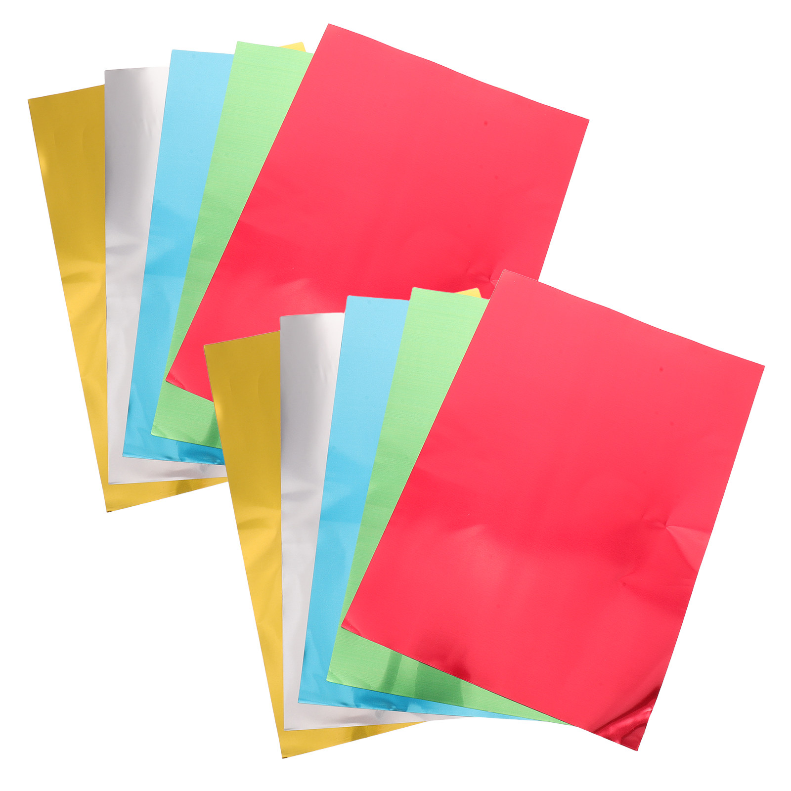 10Pcs Embossing Foil Paper Hea - огляд і ціна Art Craft Holiday