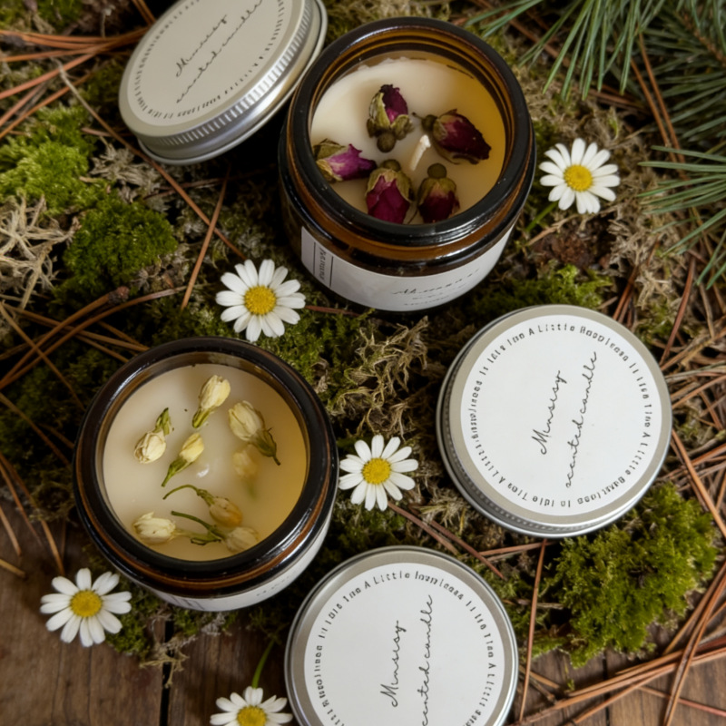 Rose Jasmine Dried Flower Scen - огляд і ціна Soy Candle Fragrance Oil