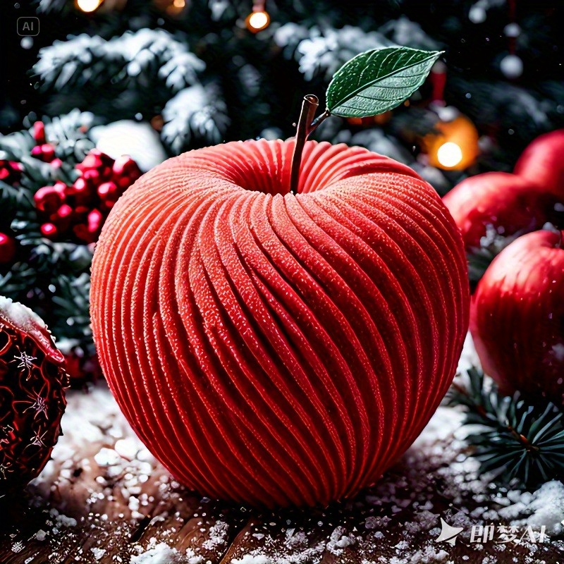 A trendy red apple silicone mo - огляд і ціна Art Craft Things