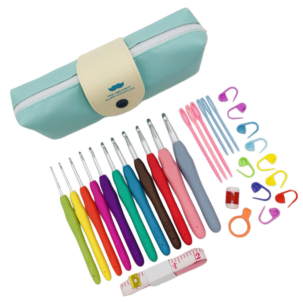 Crochet Hooks Set Yarn Knittin - огляд і ціна Crochet Hook Set