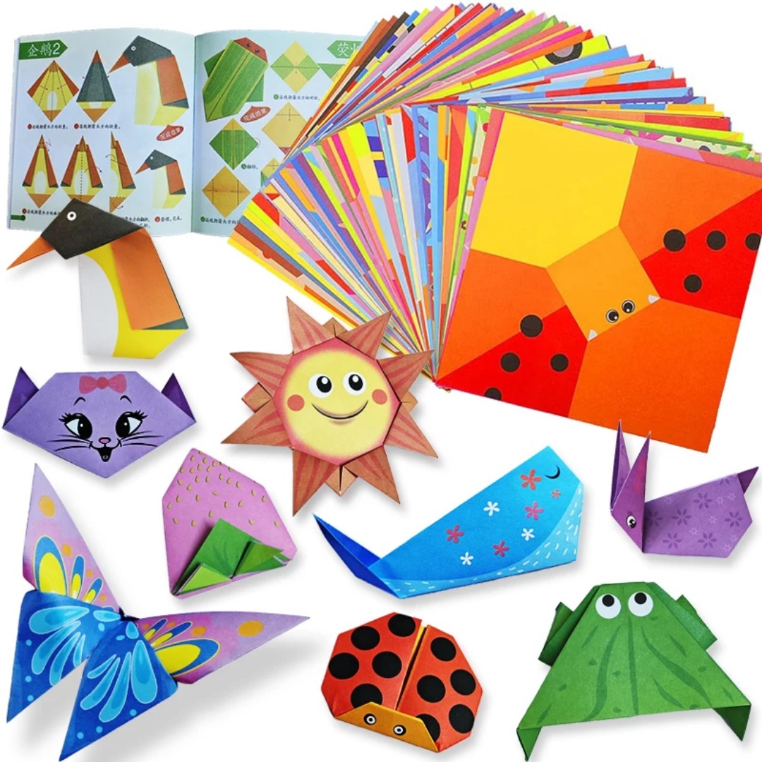 New Origami Kit 30 Sheets Orig - огляд і ціна Art Craft 5 Year Old