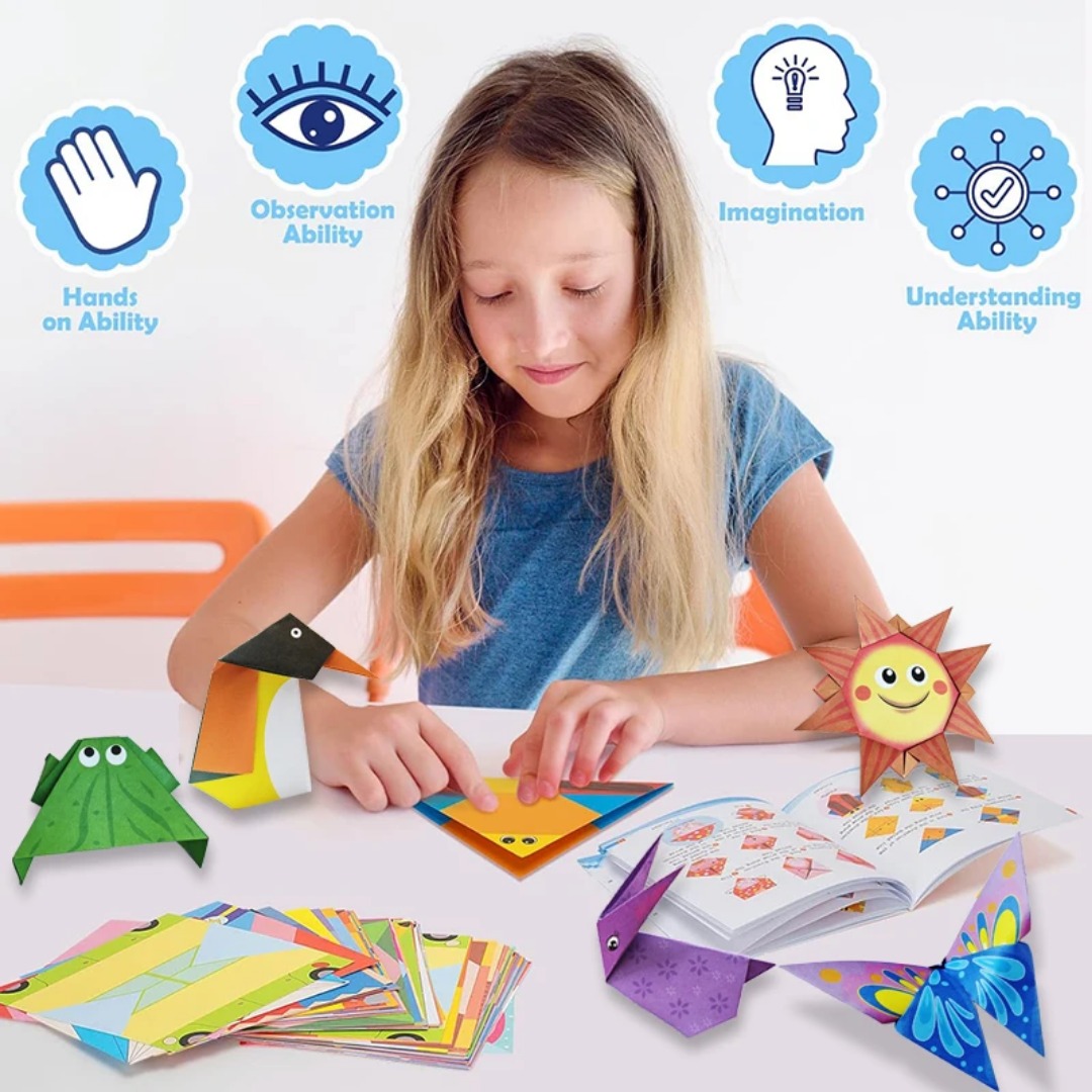 New Origami Kit 30 Sheets Orig - огляд і ціна Art Craft 5 Year Old