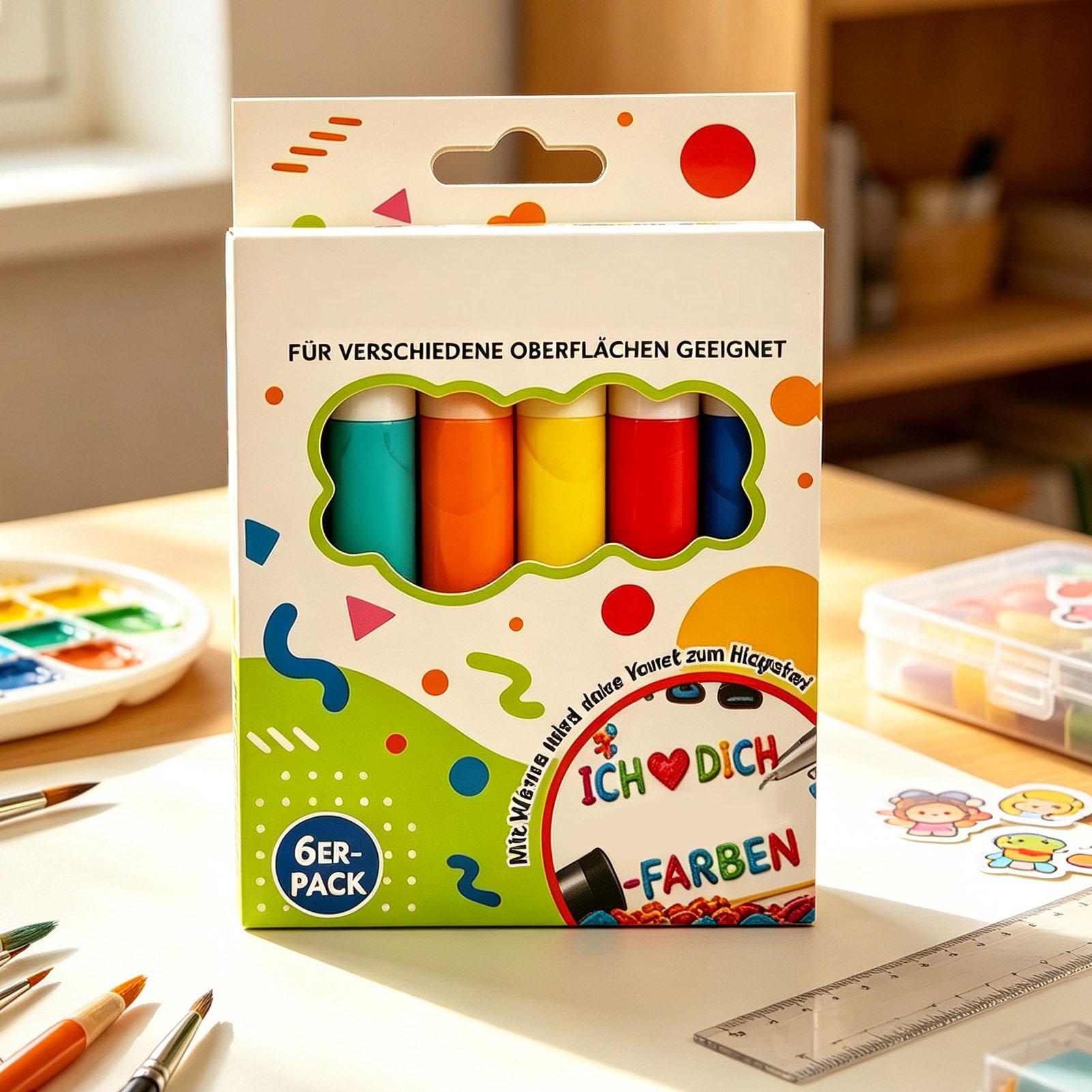 Bubble Pen 6/12 Piece Art Draw - огляд і ціна Art Craft Holiday