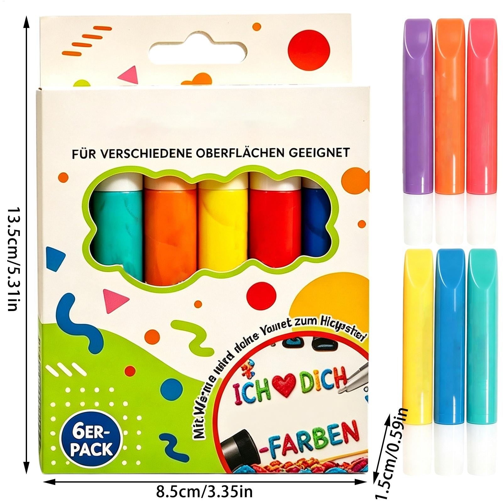 Bubble Pen 6/12 Piece Art Draw - огляд і ціна Art Craft Holiday