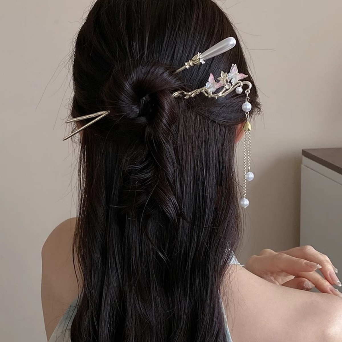 2025 New Flower Hairpin For Wo - огляд і ціна Art Craft Shop