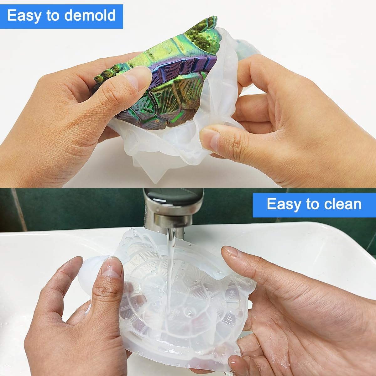3D Tortoise Resin Molds Thick  - огляд і ціна Art Craft Website