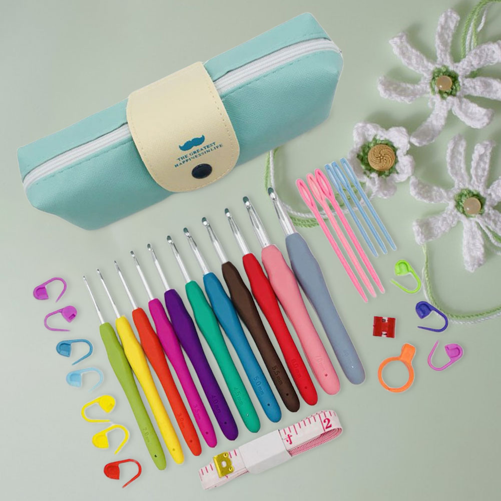 Crochet Hooks Set Aluminum Cro - огляд і ціна Crochet Hook Set
