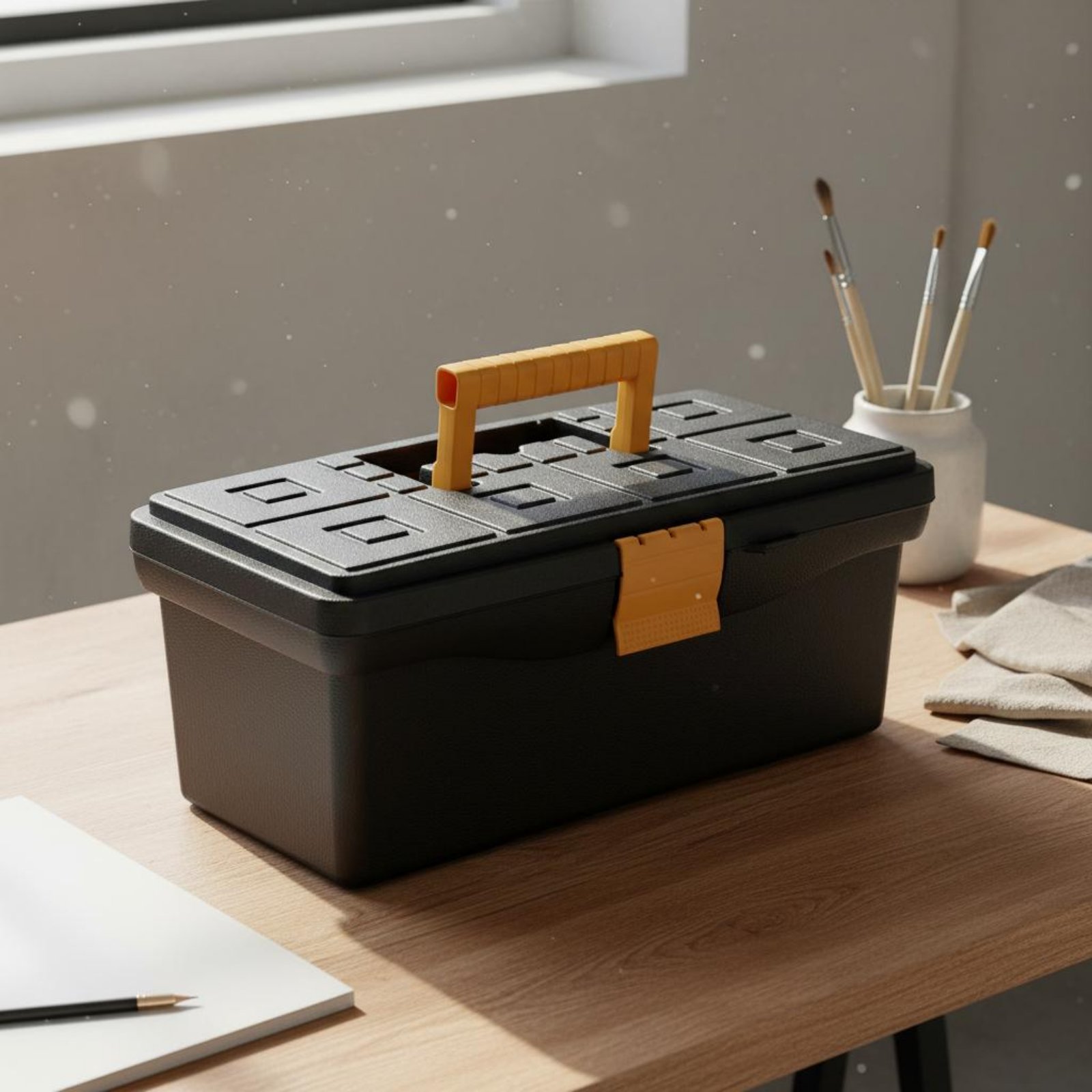 Art Supply Box Hard Shell Craf - огляд і ціна Art Craft Workshop