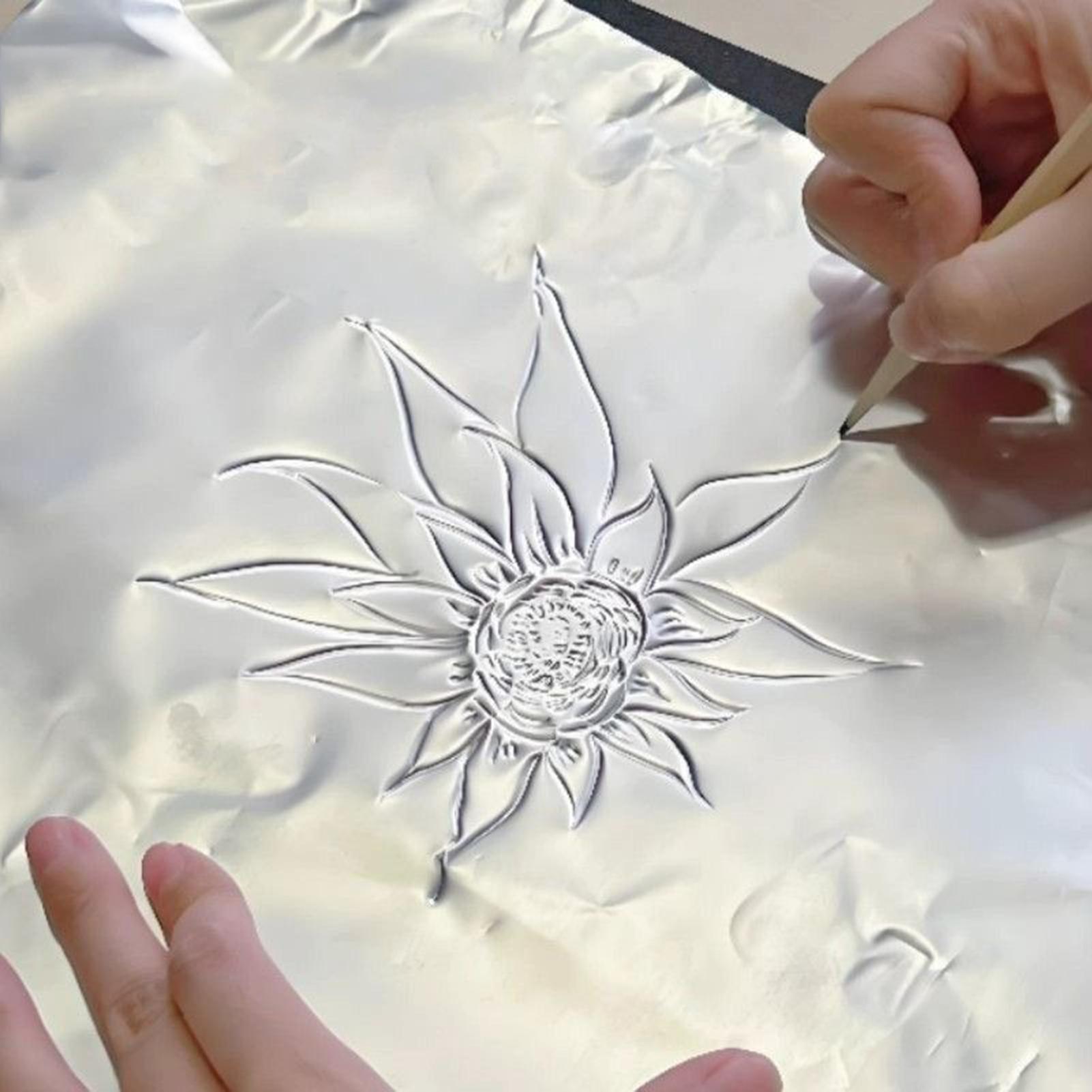 Foil Paper For Crafts 100 Piec - огляд і ціна Art Craft Project