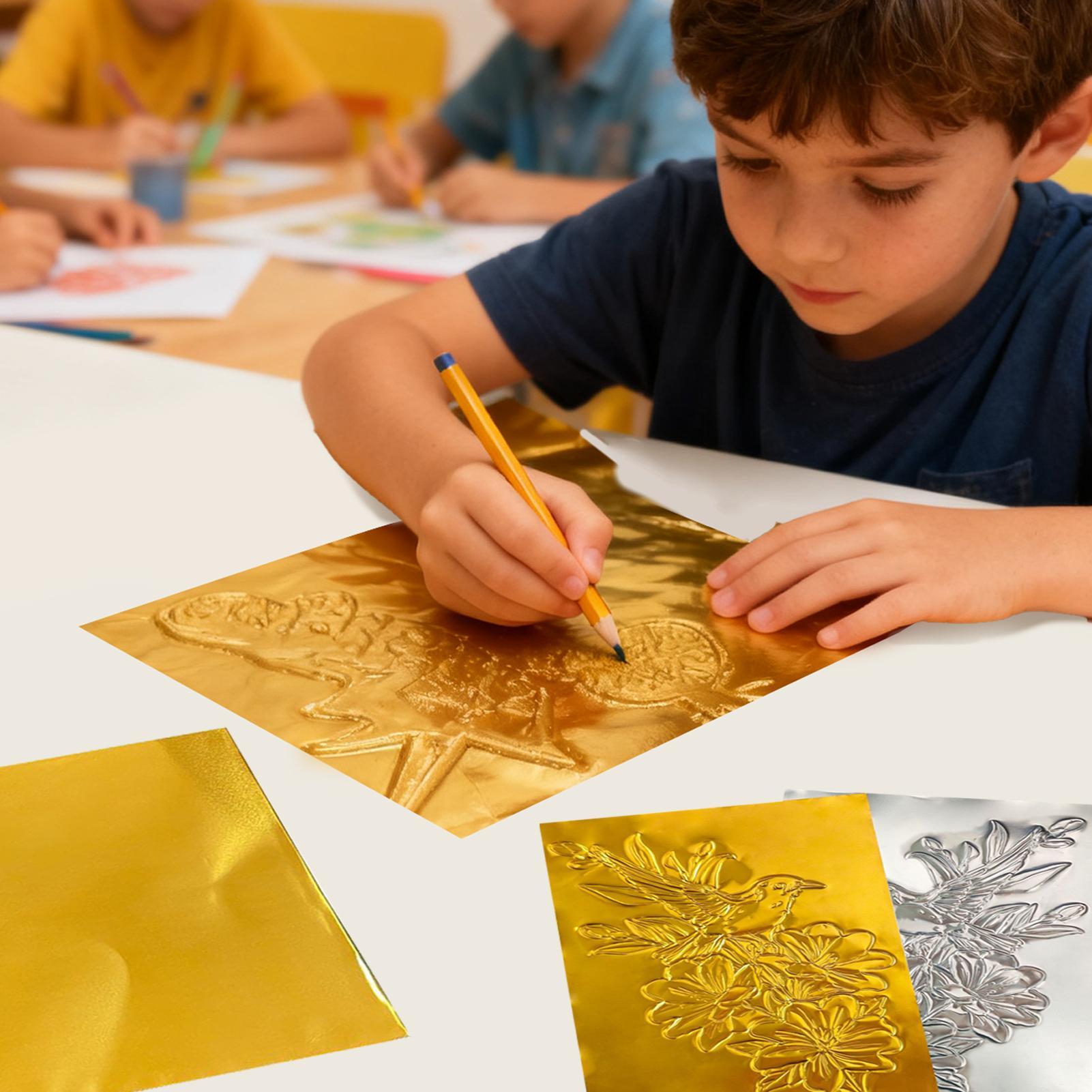 Foil Paper For Crafts 100 Piec - огляд і ціна Art Craft Project