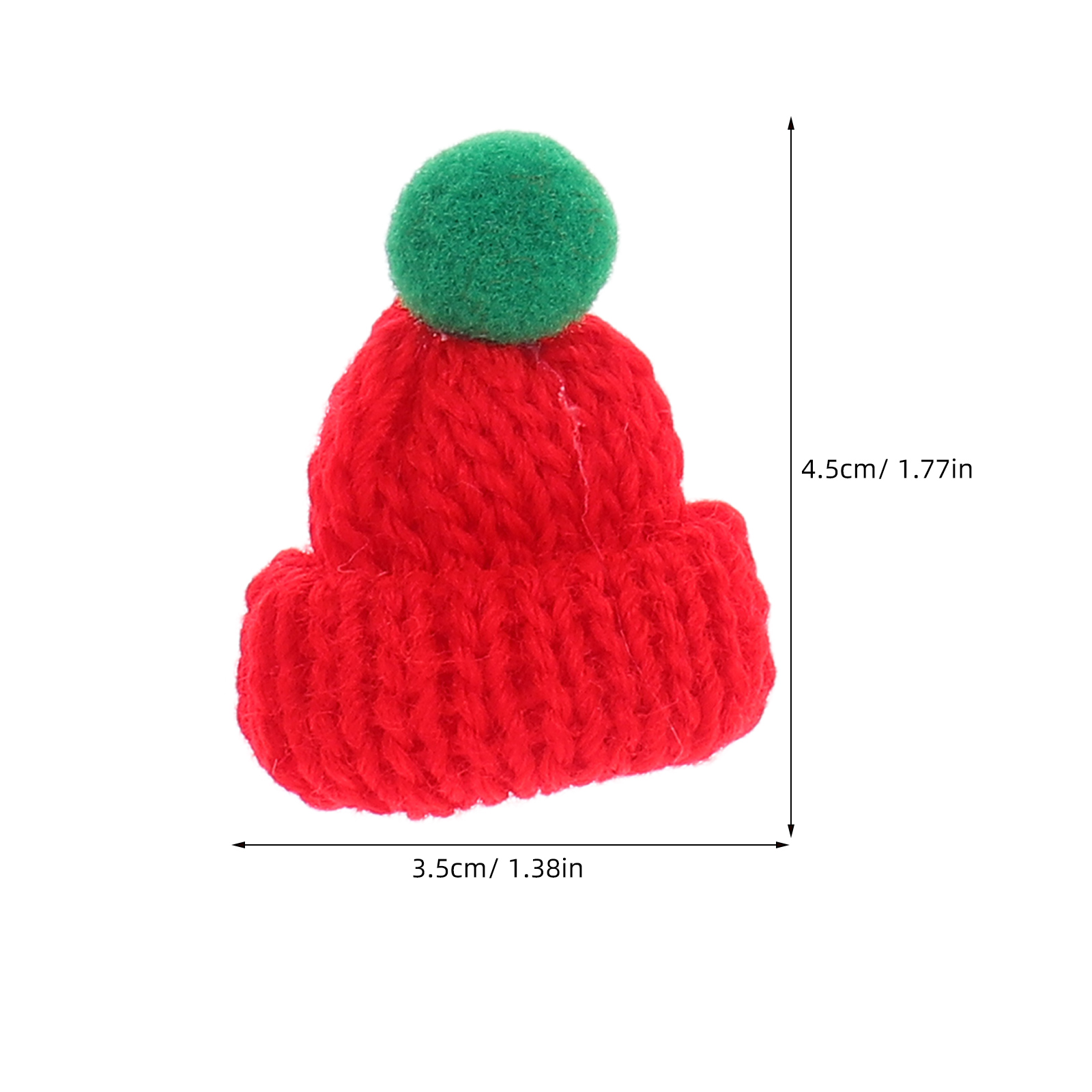 60Pcs Mini Knit Hats for Craft - огляд і ціна Art Craft Holiday